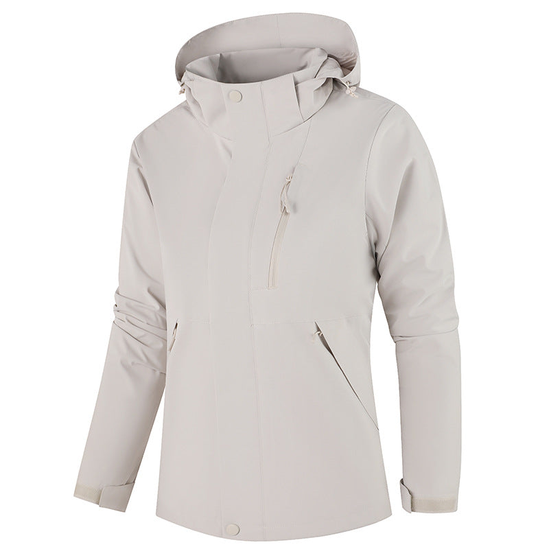 Damen Anpassbare Regenjacke Drune