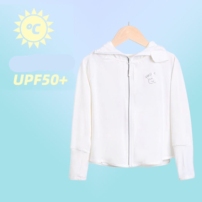 Damen leichte UV-Schutzjacke mit Kapuze Drune