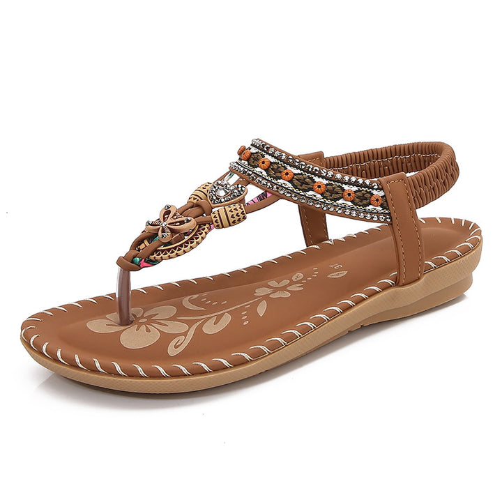Damen Elegante Riemensandalen mit kunstvollen Details Drune