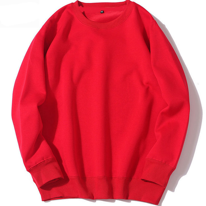 Damen Sweatshirt aus hochwertigem Baumwollmix mit lässiger Passform und Rundhalsausschnitt Drune