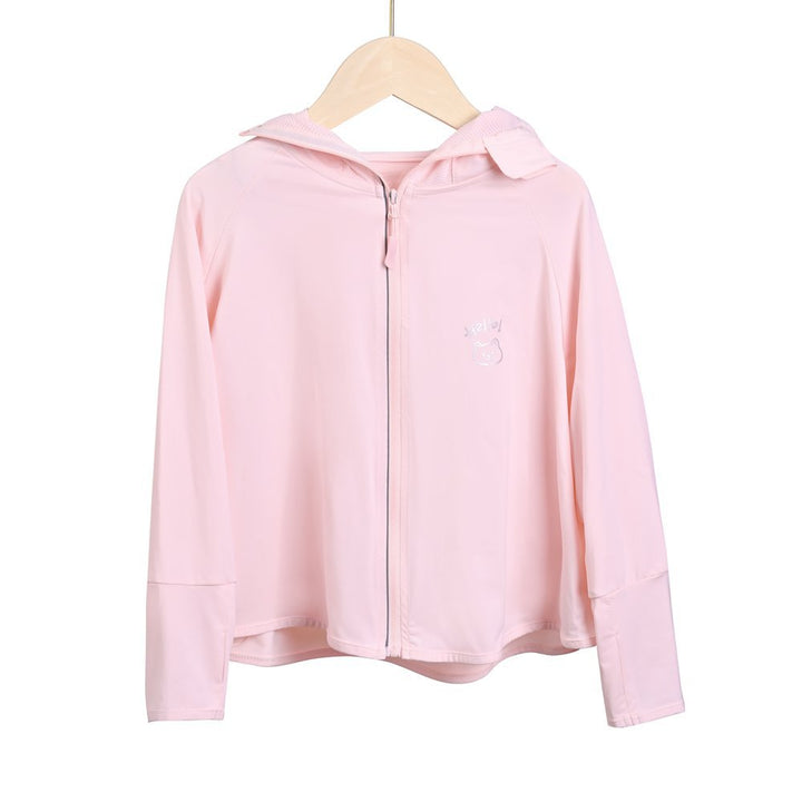 Damen Leichte Kapuzenjacke mit verspieltem Motiv Drune