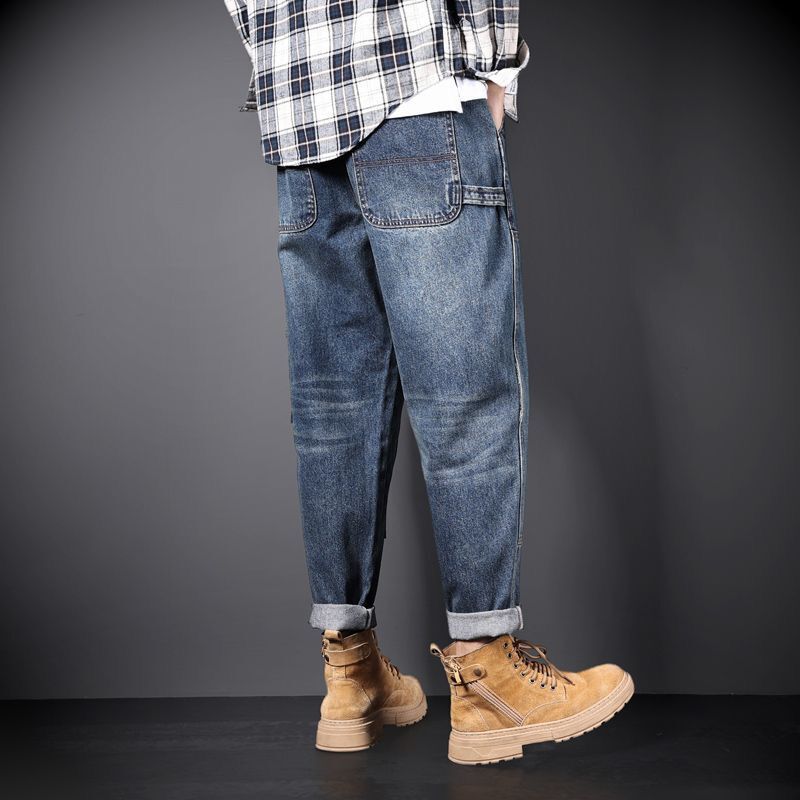 Herren Modische Cargo-Jeans Drune