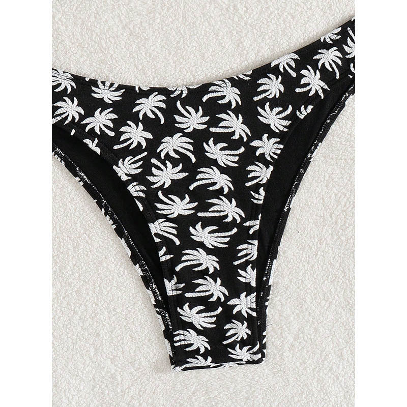 Damen Triangel-Bikini mit floralem Print Drune