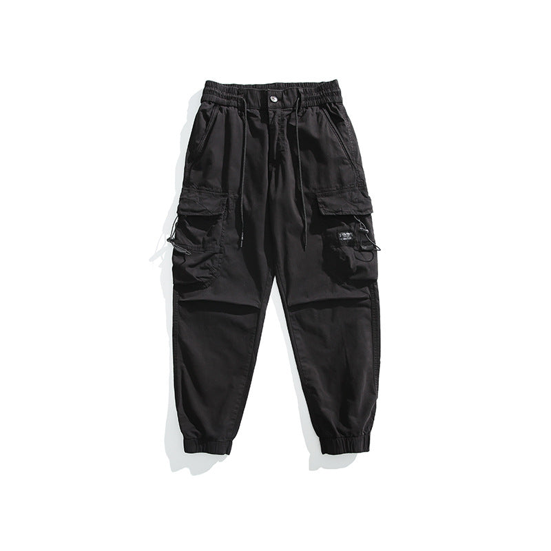 Herren Utility-Cargo-Joggerhose mit elastischem Komfortbund und Multifunktions-Taschen Drune