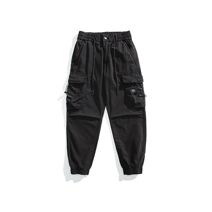 Herren Utility-Cargo-Joggerhose mit elastischem Komfortbund und Multifunktions-Taschen Drune