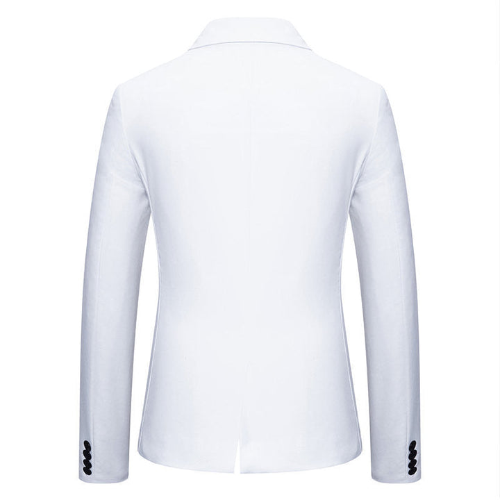 Herren Eleganter Blazer mit kontrastierenden Details Drune