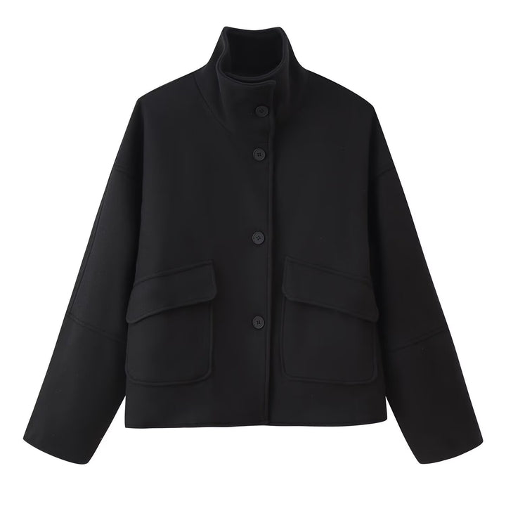 Damen komfortable Übergangsjacke aus weichem Material Drune
