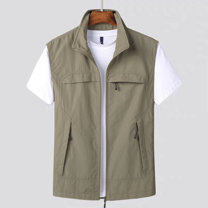Herren Sportliche Funktionsweste Drune