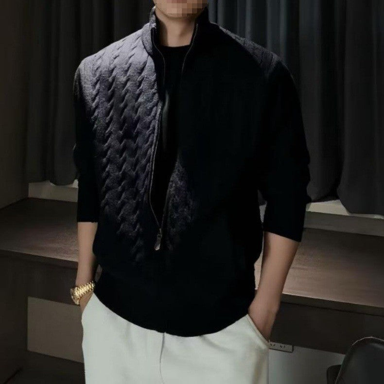 Herren Elegante und moderne Strickjacke Drune