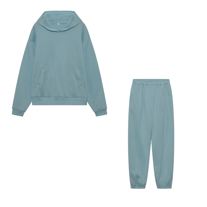 Damen Sportliches Set mit Hoodie und Jogginghose Drune