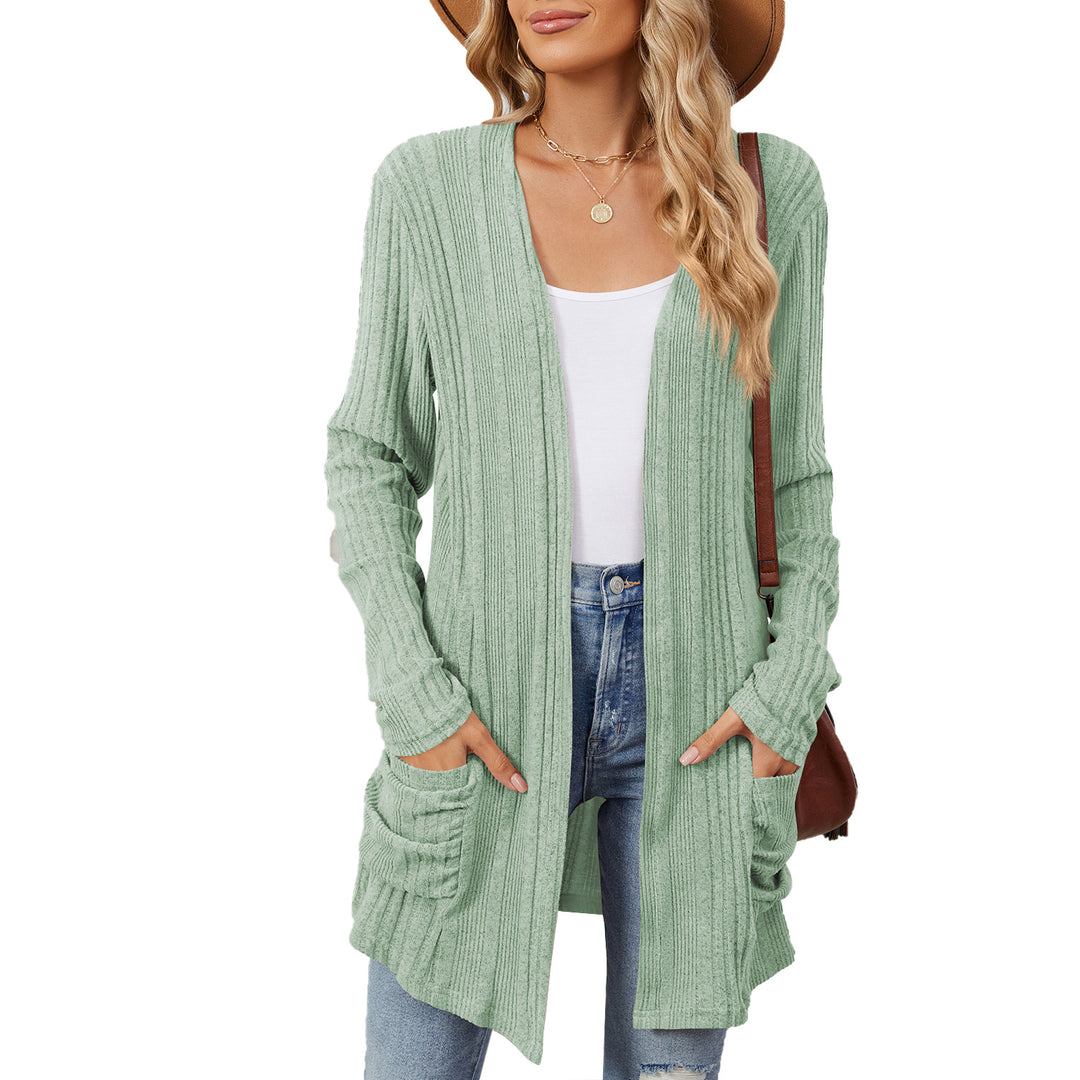 Damen lässiger Strickcardigan Drune