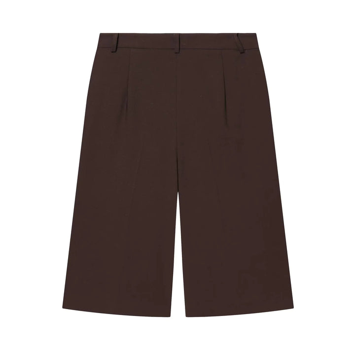 Damen nan minimalistisch geschnittener Kurzblazer mit verdeckter Knopfleiste und Brustleistentasche Drune