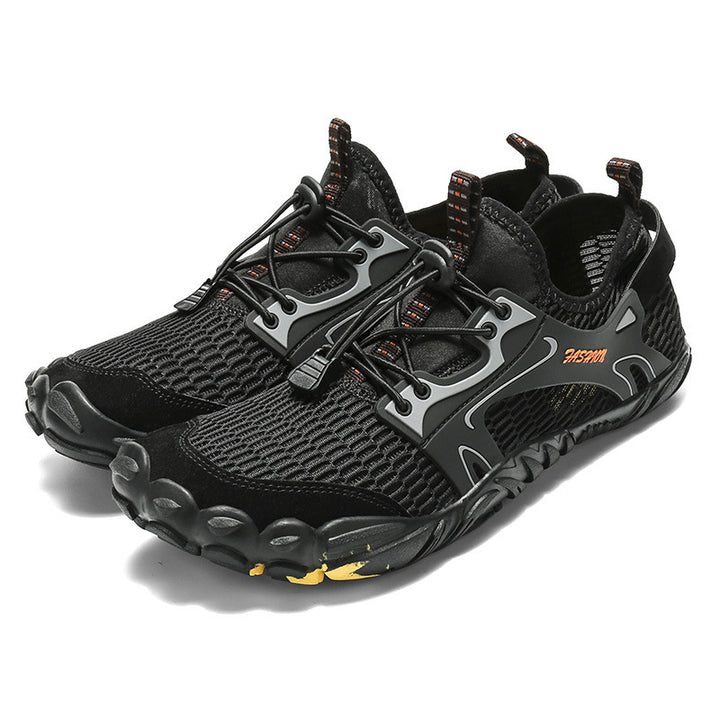 Unisex nan Aqua-Sneaker mit elastischem Einstieg, Schnellzug-Schnürung und rutschfester Flexsohle Drune