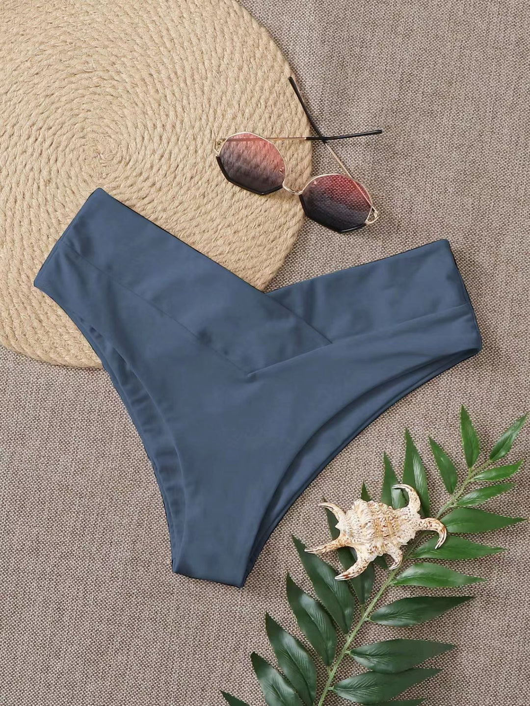 Damen Hochgeschnittenes Bikini-Unterteil Drune