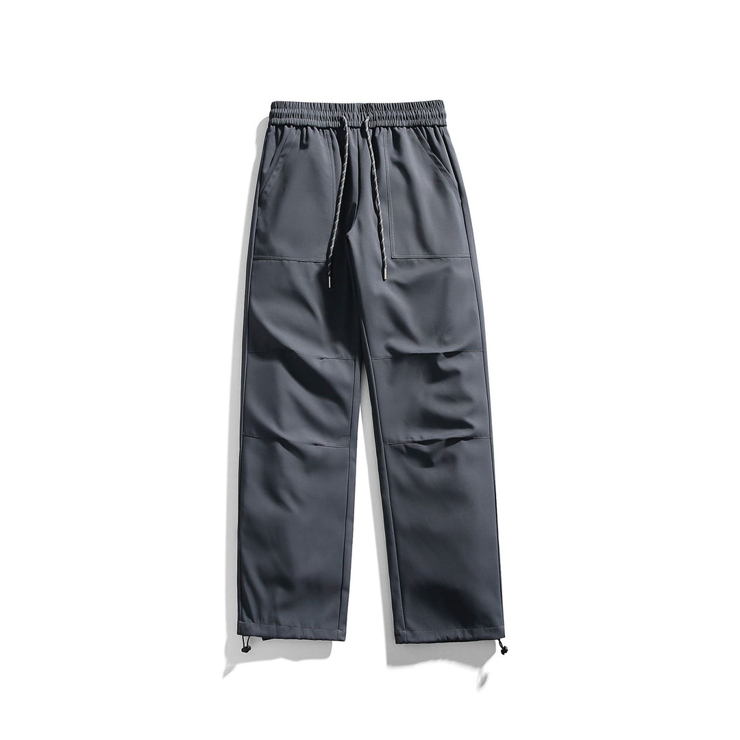 Herren Jogging-Cargohose mit elastischem Bund und verstellbarem Saum Drune