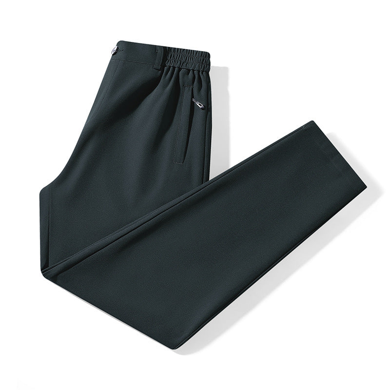 Herren Komfort-Freizeithose mit Teddyfleece-Innenlage und verdeckten Taschen Drune