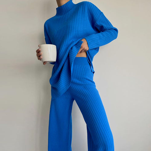 Damen Pullover im modernen Rippen-Design mit lässigem Schnitt Drune