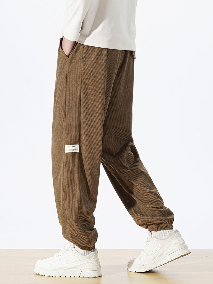 Herren Cargo-Hose mit elastischem Bund und praktischen Taschen Drune