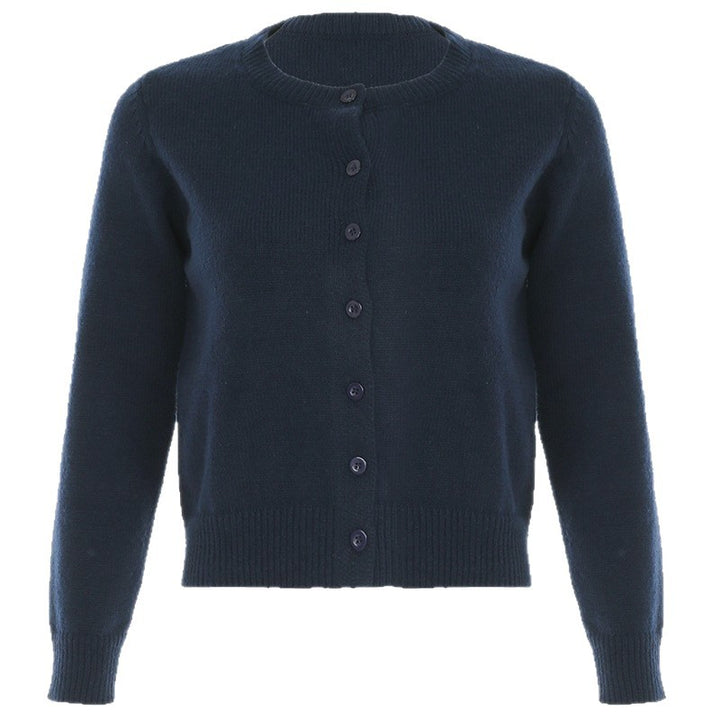 Damen Kaschmir-Cardigan mit modernen Knopfdetails Drune