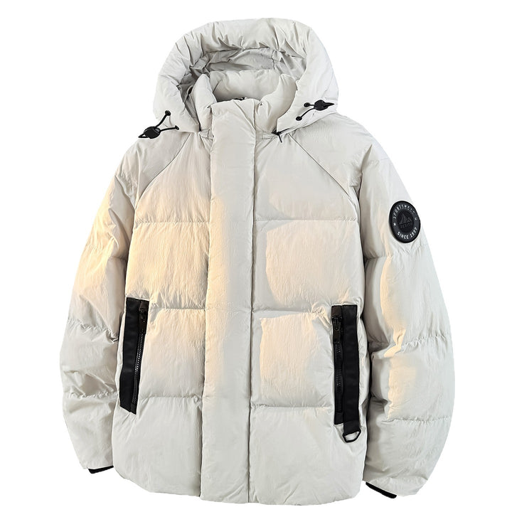 Herren Ultraleichte Steppjacke mit Kapuze Drune