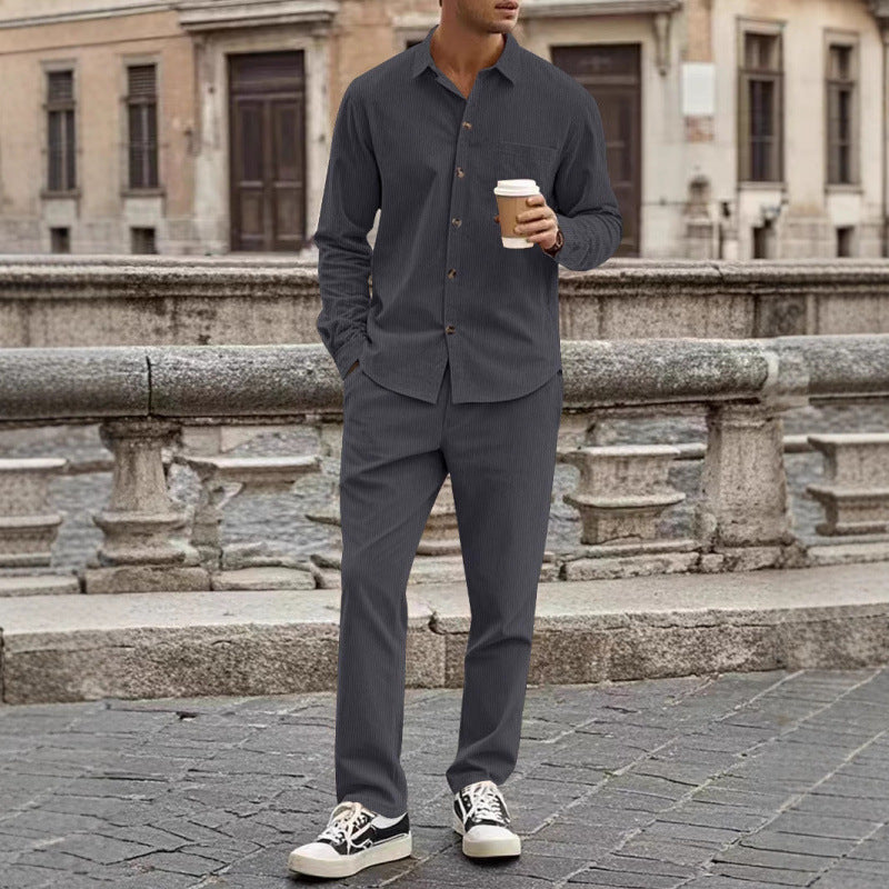 Herren elegante und bequeme Freizeitanzug Drune