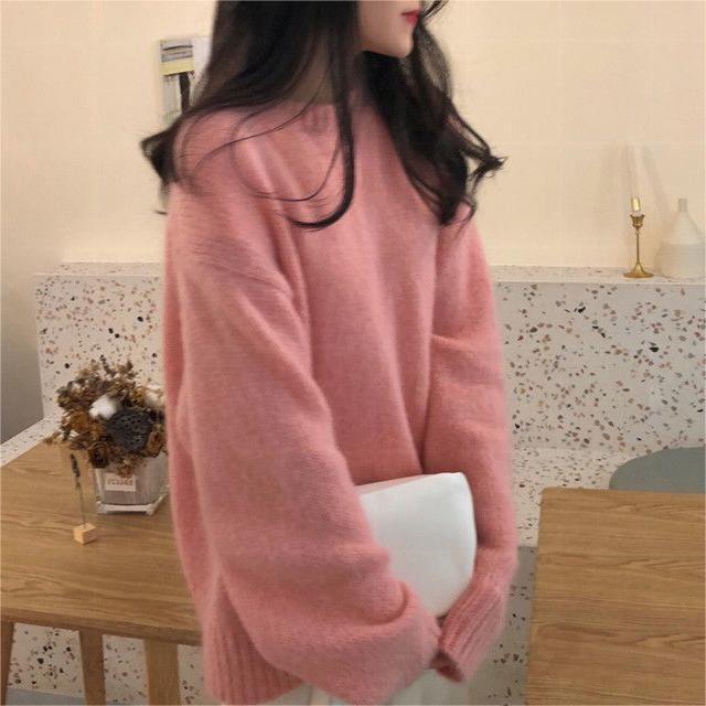 Damen oversized Pulli im lässigen Stil mit angenehm weichem Material Drune
