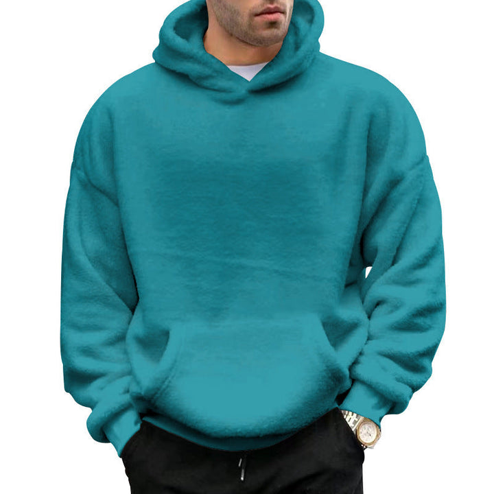 Herren bequemer Oversized Kapuzenpullover Drune