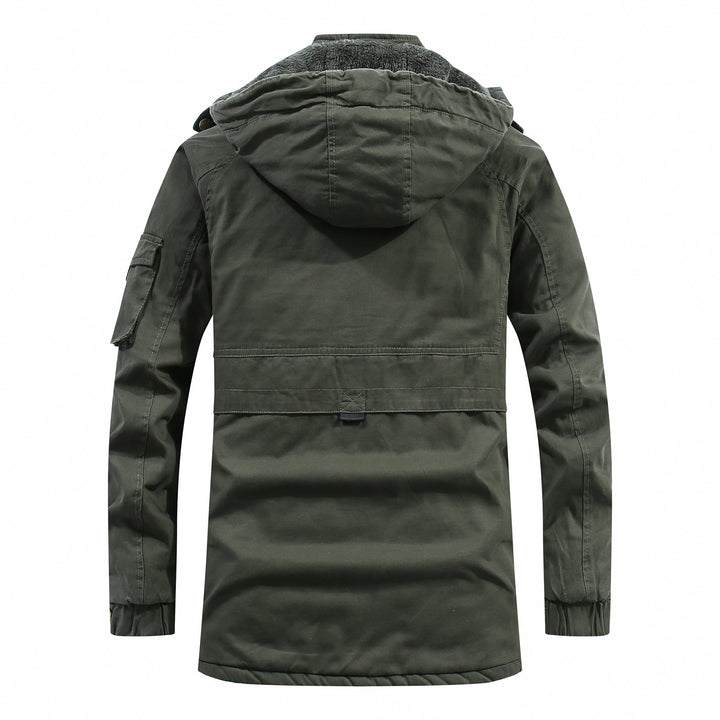 Herren Funktionale Winterjacke mit Kapuze Drune