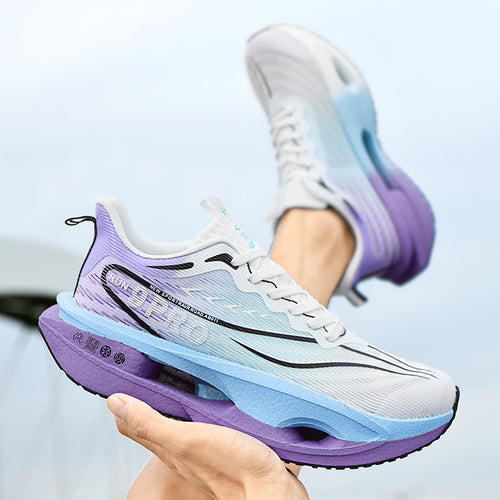 Unisex gedämpfte Wettkampf‑Laufschuhe mit Hohlkern‑Zwischensohle und atmungsaktivem Mesh‑Obermaterial Drune