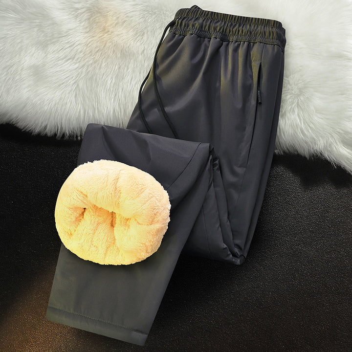 Damen Gemütliche und warme Fleece-Jogginghose