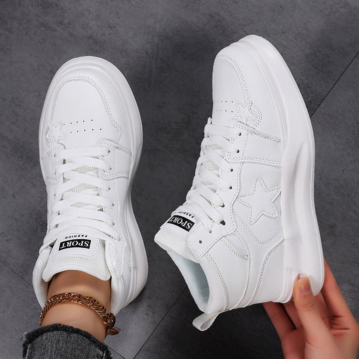 Damen Sportliche Sneaker mit ergonomischer Dämpfungstechnologie und trendigem Sternenmuster Drune