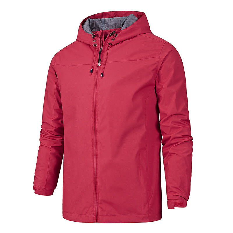 Herren Freizeitjacke mit verstellbarer Kapuze Drune 1787797384