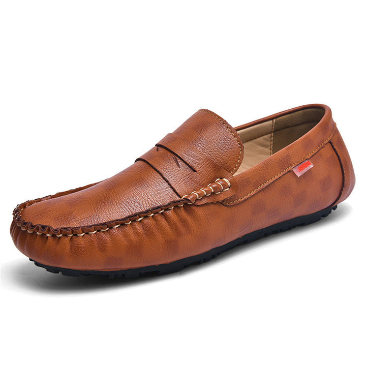 Herren Modische Mokassins mit handgenähtem Finish Drune