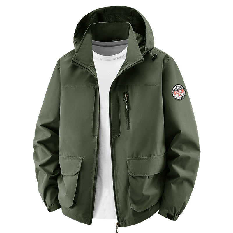 Herren Robuste Übergangsjacke mit praktischen Taschen Drune