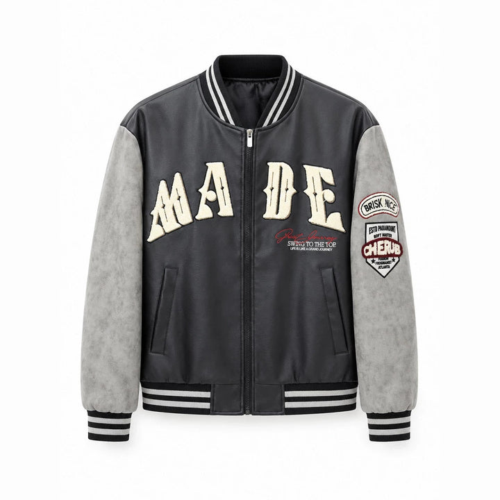 Damen Modische Freizeit-Bomberjacke Drune
