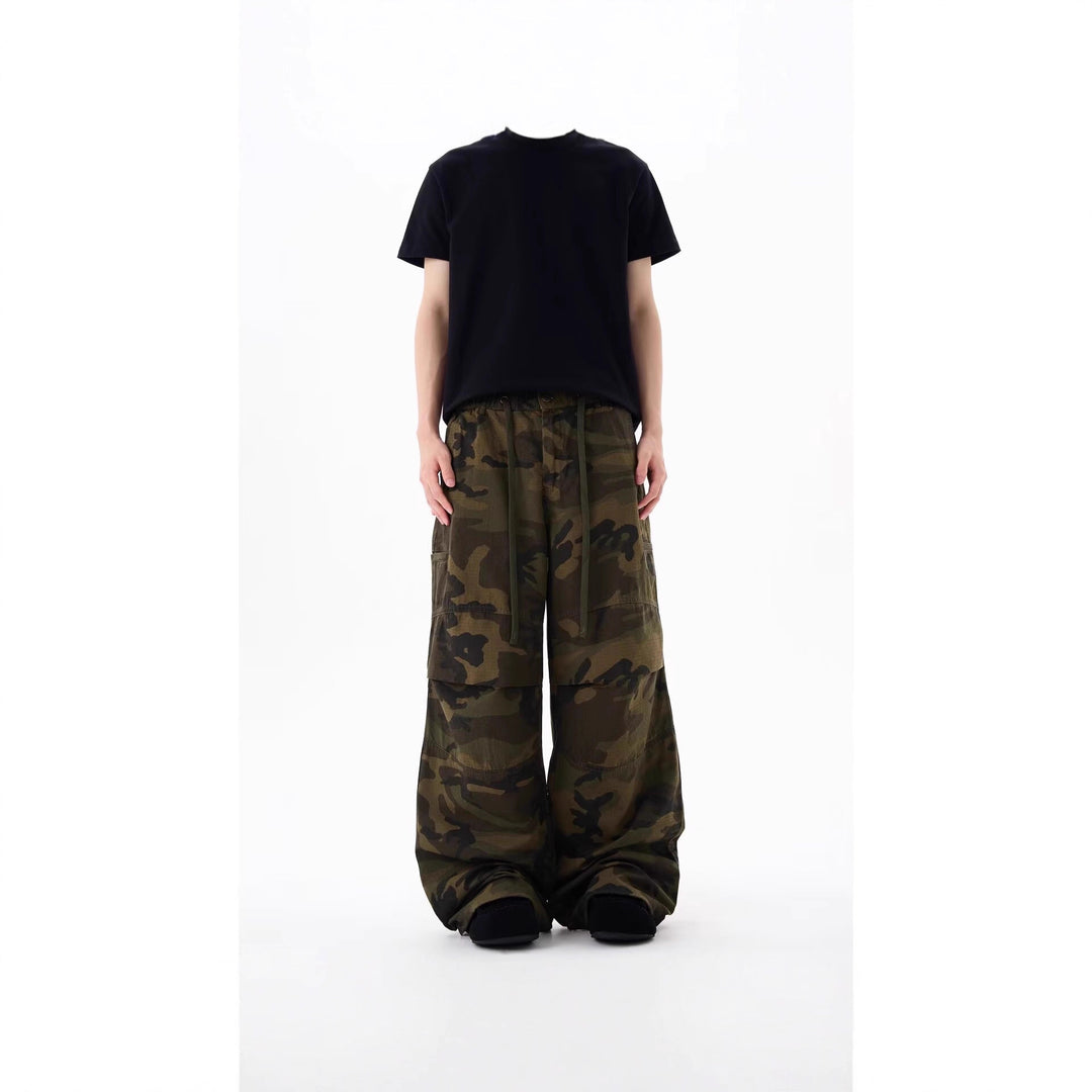 Herren Urbaner Cargo-Style Stoffhose Drune