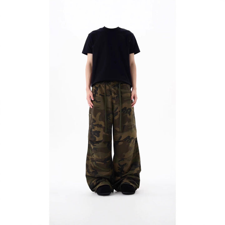 Herren Urbaner Cargo-Style Stoffhose Drune