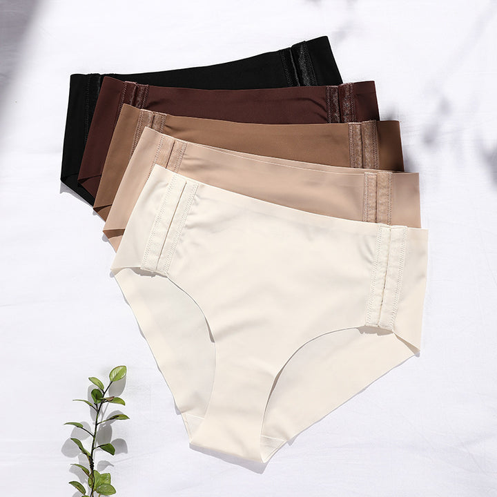 Damen High-Waist Bikiniunterhose mit seitlichen Stützelementen und komfortablem Schnitt Drune