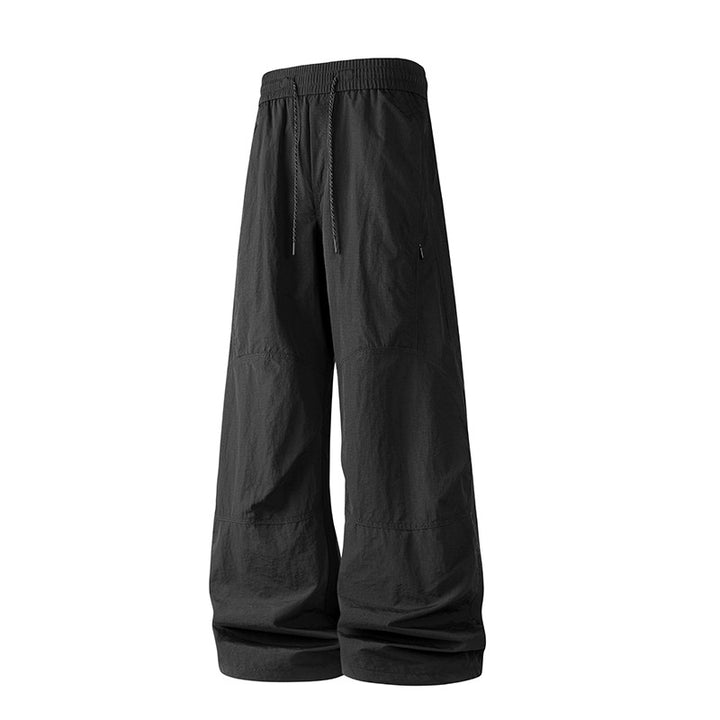 Herren Weite Baggy‑Hose mit Tunnelzugbund und Paneel‑Konstruktion Drune
