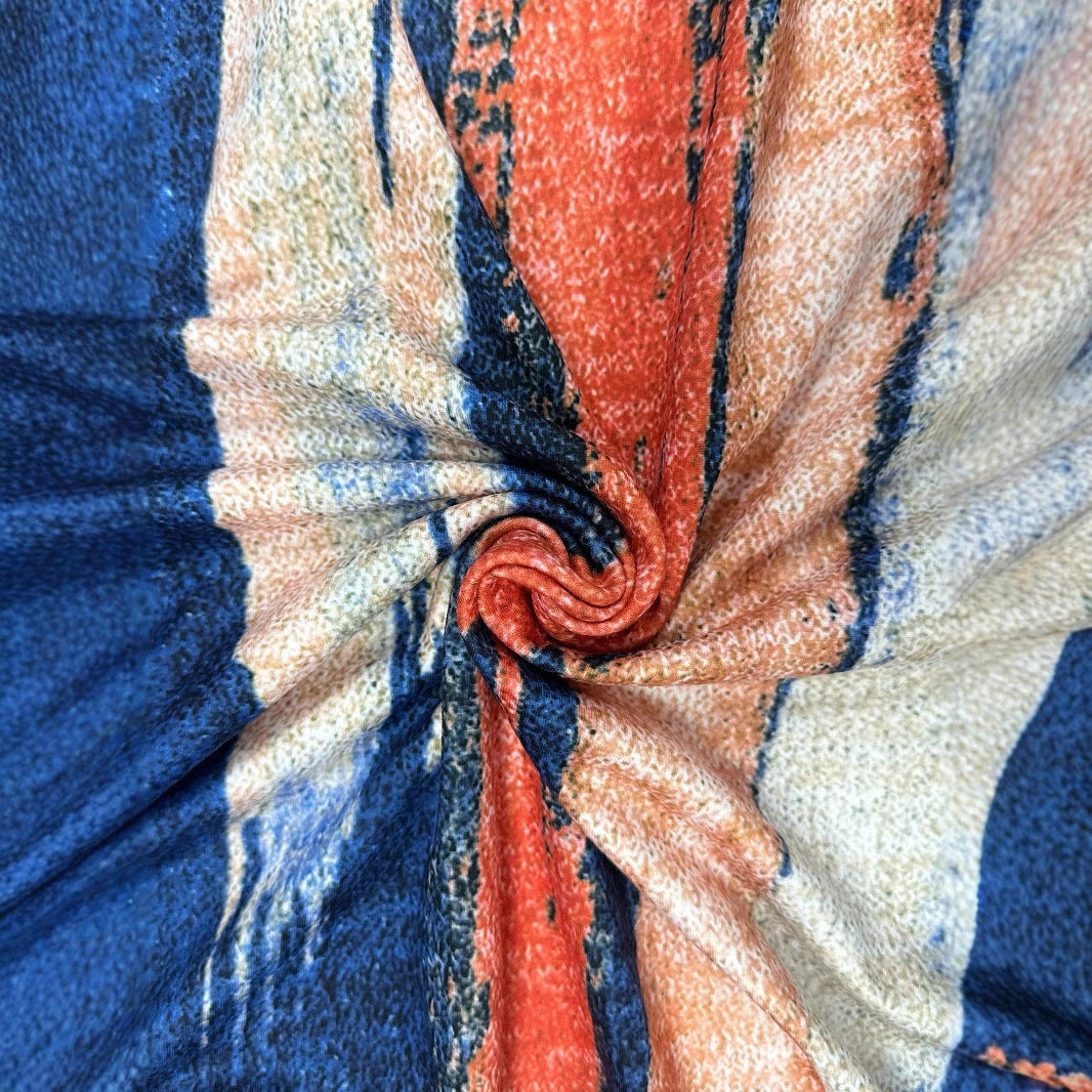 Damen Ärmeloses Strandkleid mit modischem V-Ausschnitt und praktischen Taschen Drune