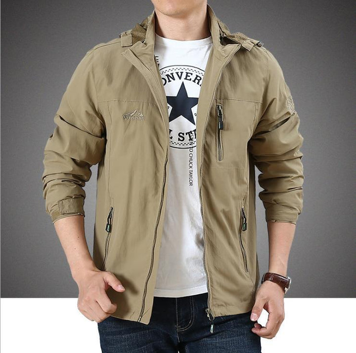 Herren Funktionale Übergangsjacke mit praktischen Taschen Drune