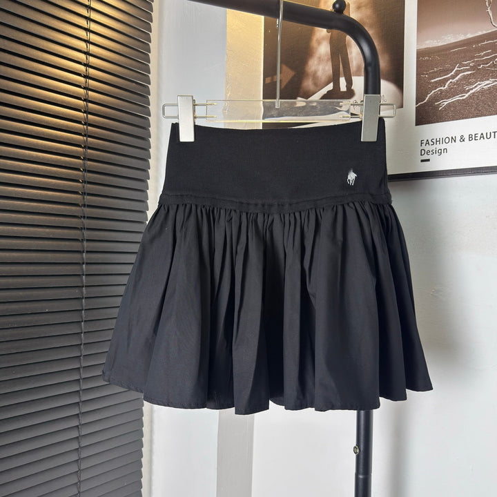 Damen Freizeitlicher Faltenrock Drune