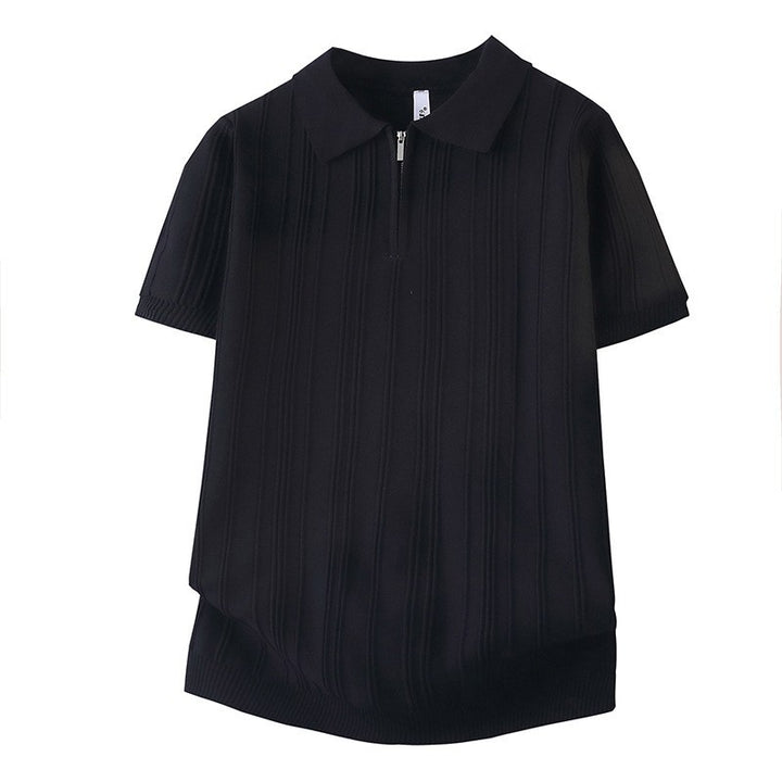 Damen Modisches Poloshirt mit Reißverschluss Drune