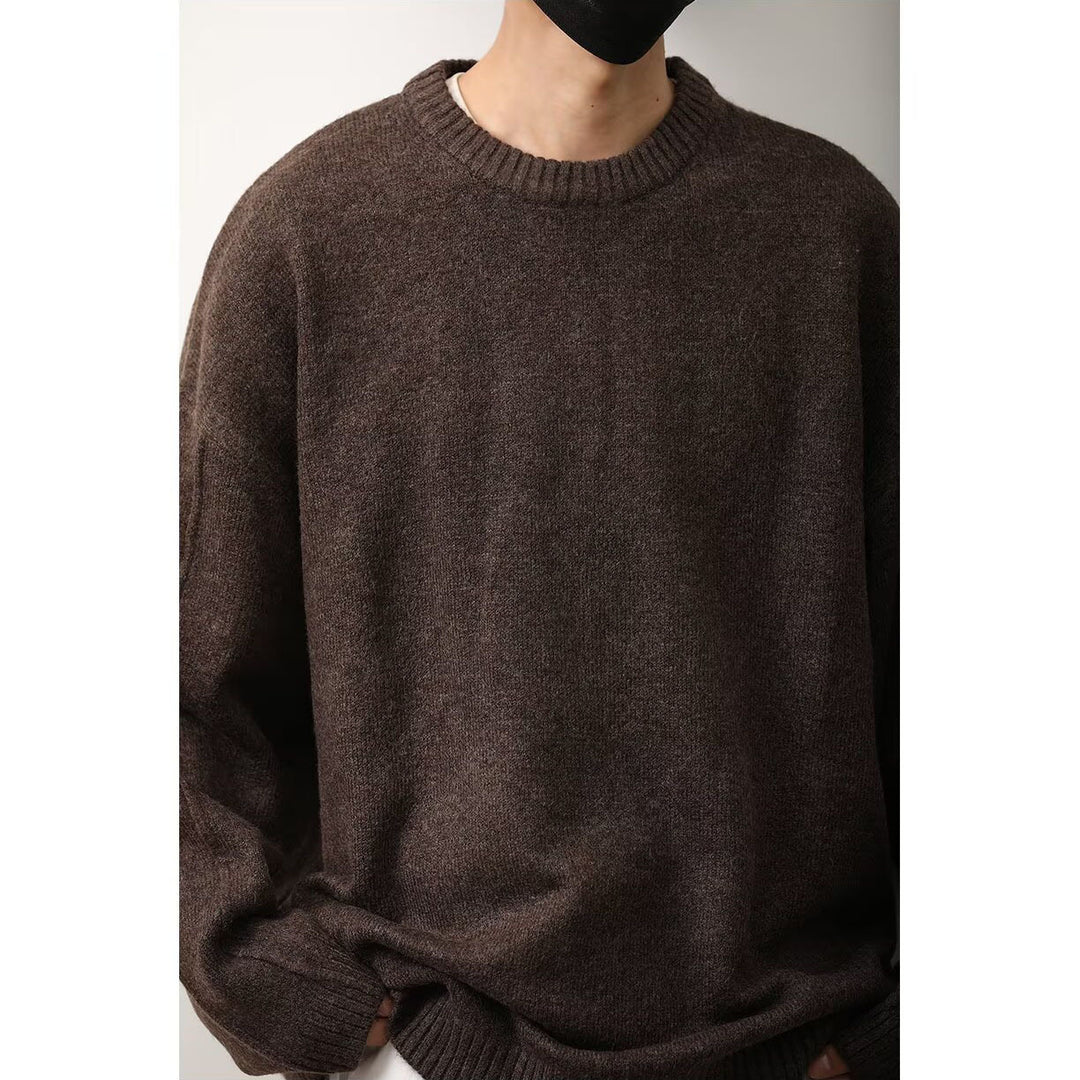 Herren Lockerer Strickpullover Drune