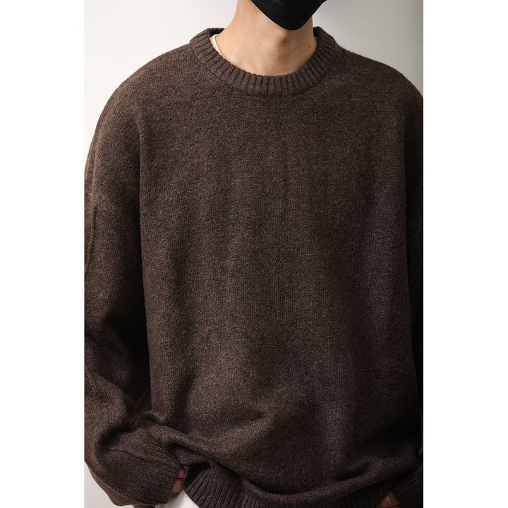 Herren Lockerer Strickpullover Drune