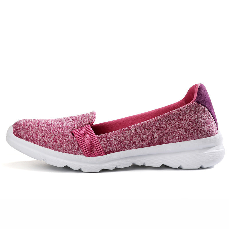 Damen Leichter Strick-Slipper mit elastischem Einstieg und gedämpfter Komfortsohle Drune