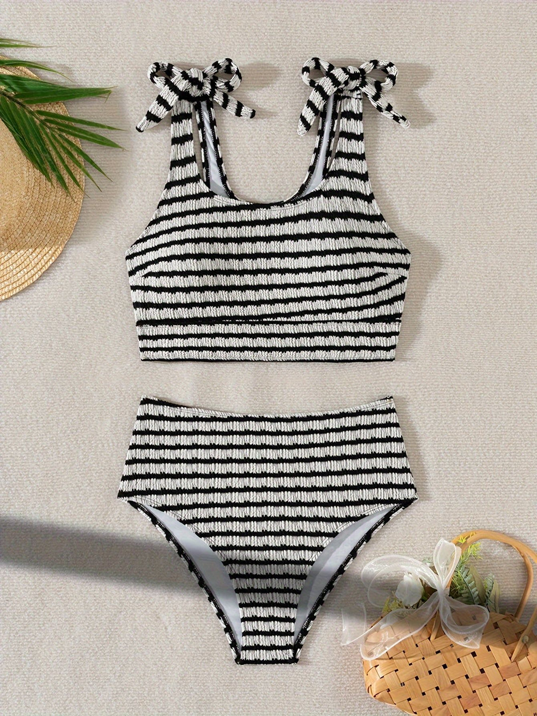 Damen Hochgeschnittener Sport-Bikini Drune