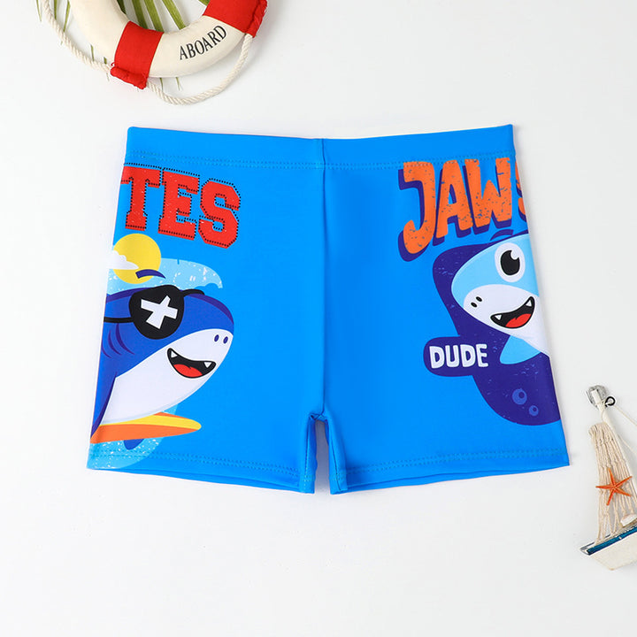 Jungen Schwimmshorts mit maritimen Motiv Drune