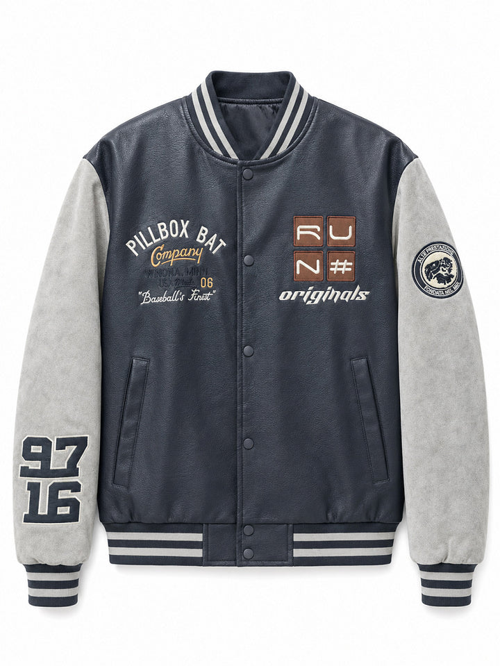 Herren Modische Baseballjacke Drune