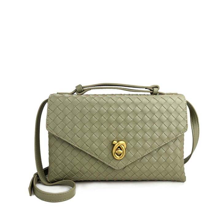 Damen Woven Abend Umhängetasche Drune